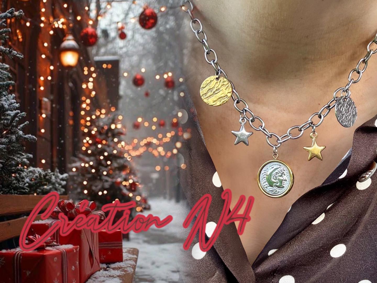 Collier Fantaisie N474 - Occasion, Sans Marque