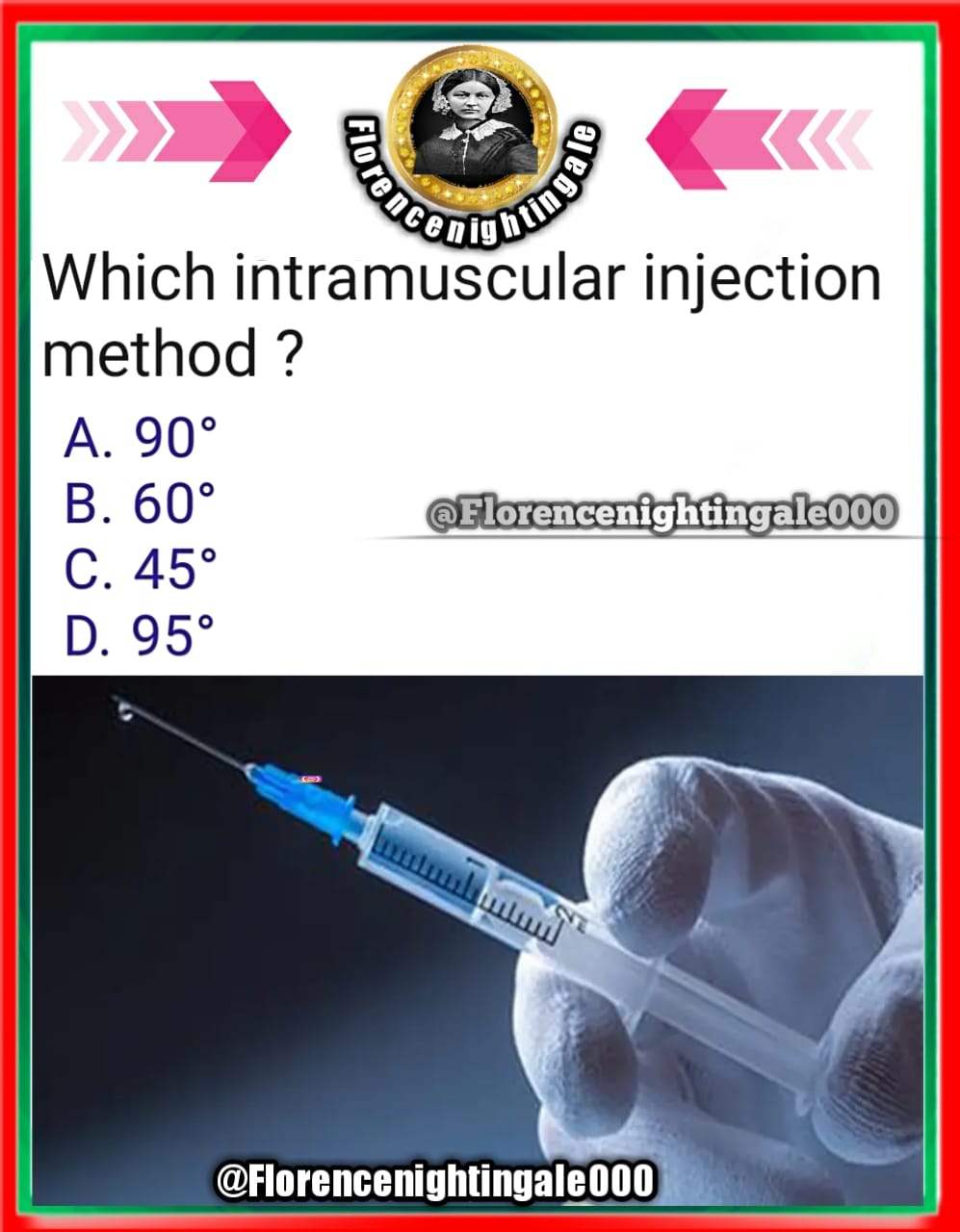 Medical wali - Which intramuscular injection method ? 👇 ️ Follow For ...