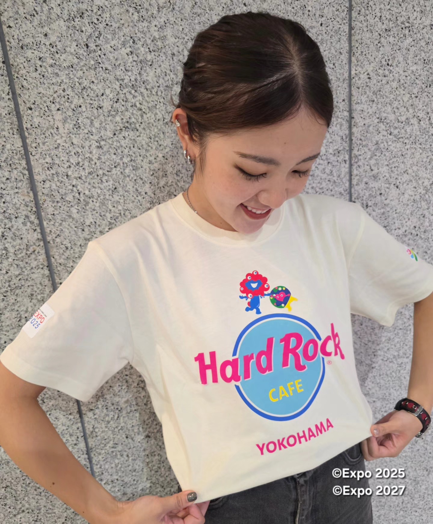 💙❤️トゥンクトゥンクとミャクミャクのコラボグッズが登場！ Tシャツ