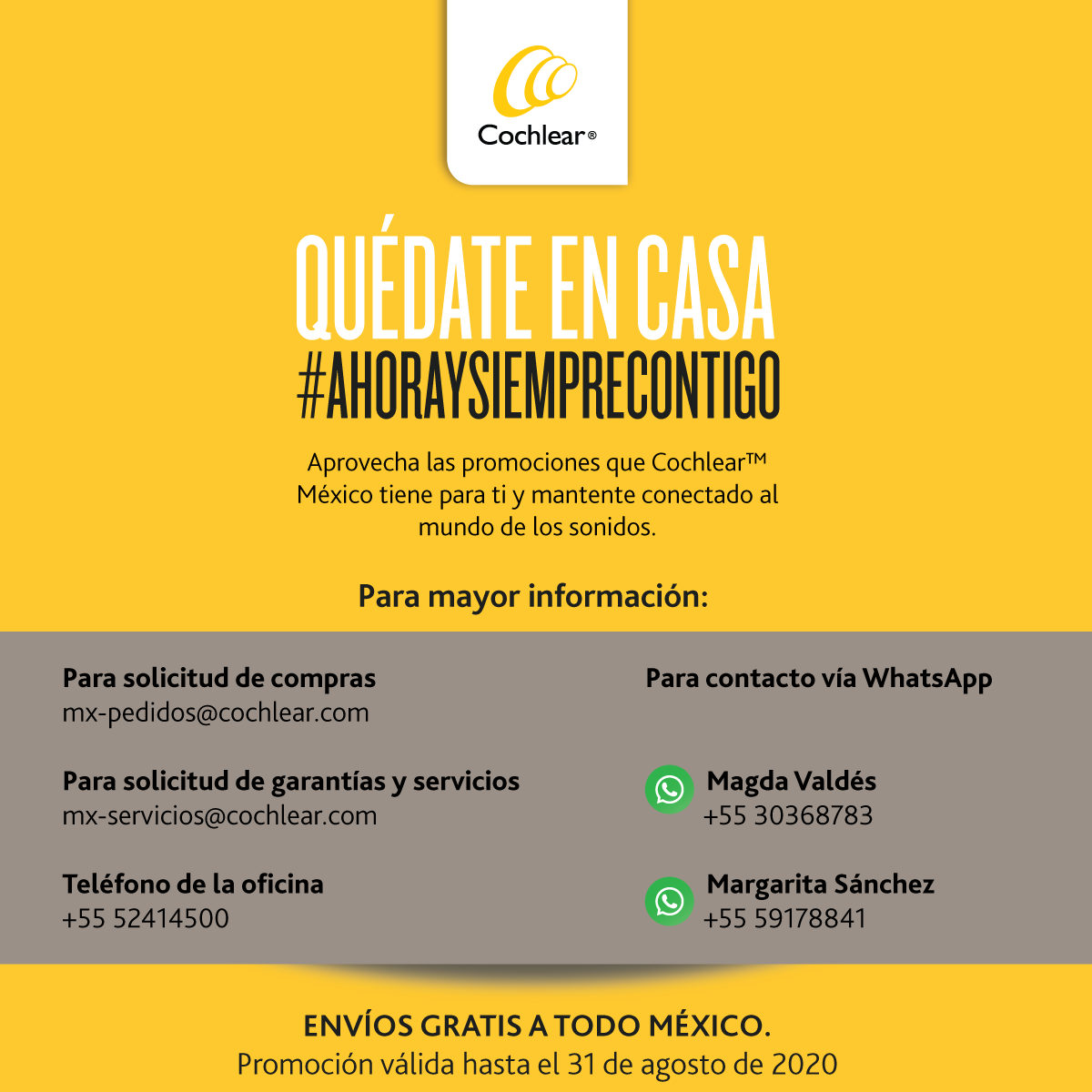 La promoción es exclusiva para... - Cochlear Latinoamérica | Facebook