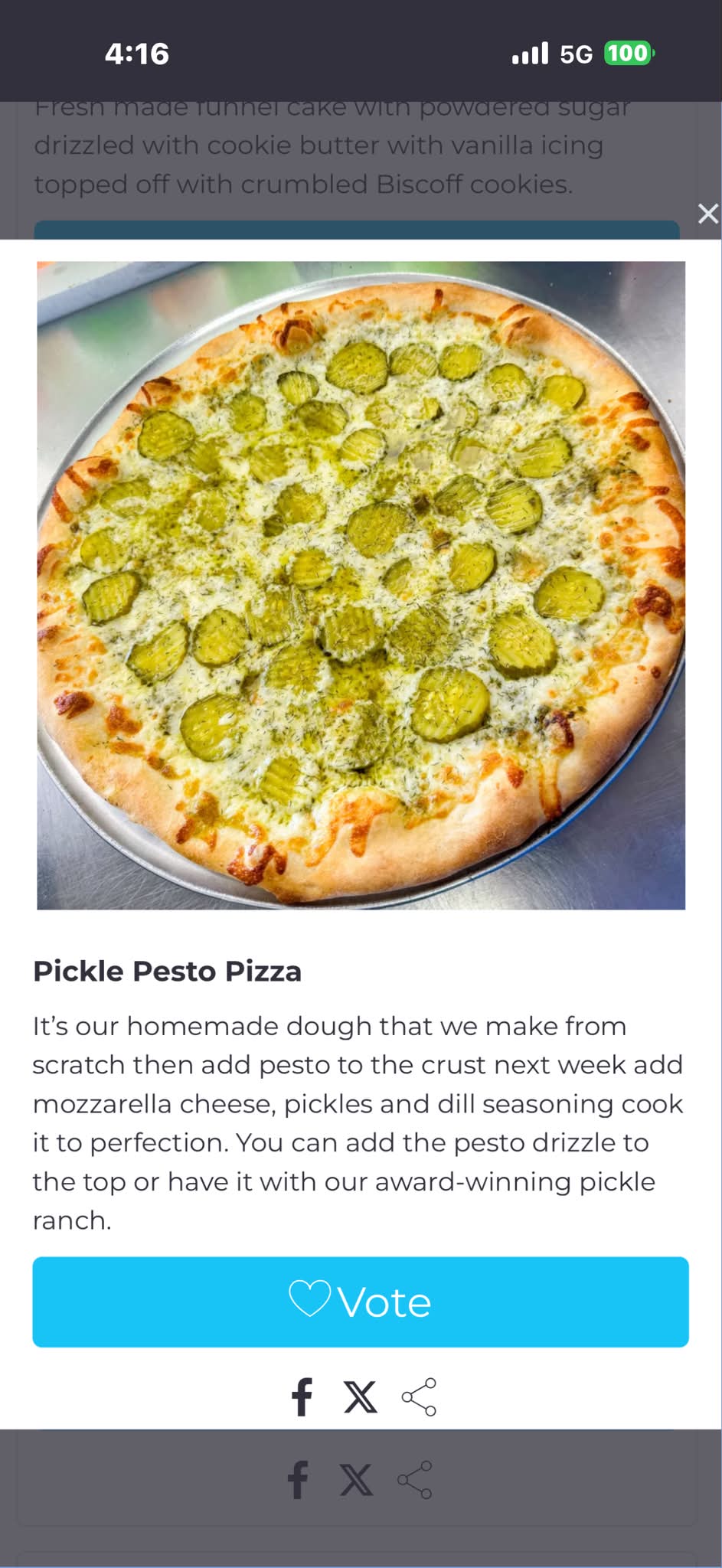 Swains Pizza On A Stick | Crystal River FL
