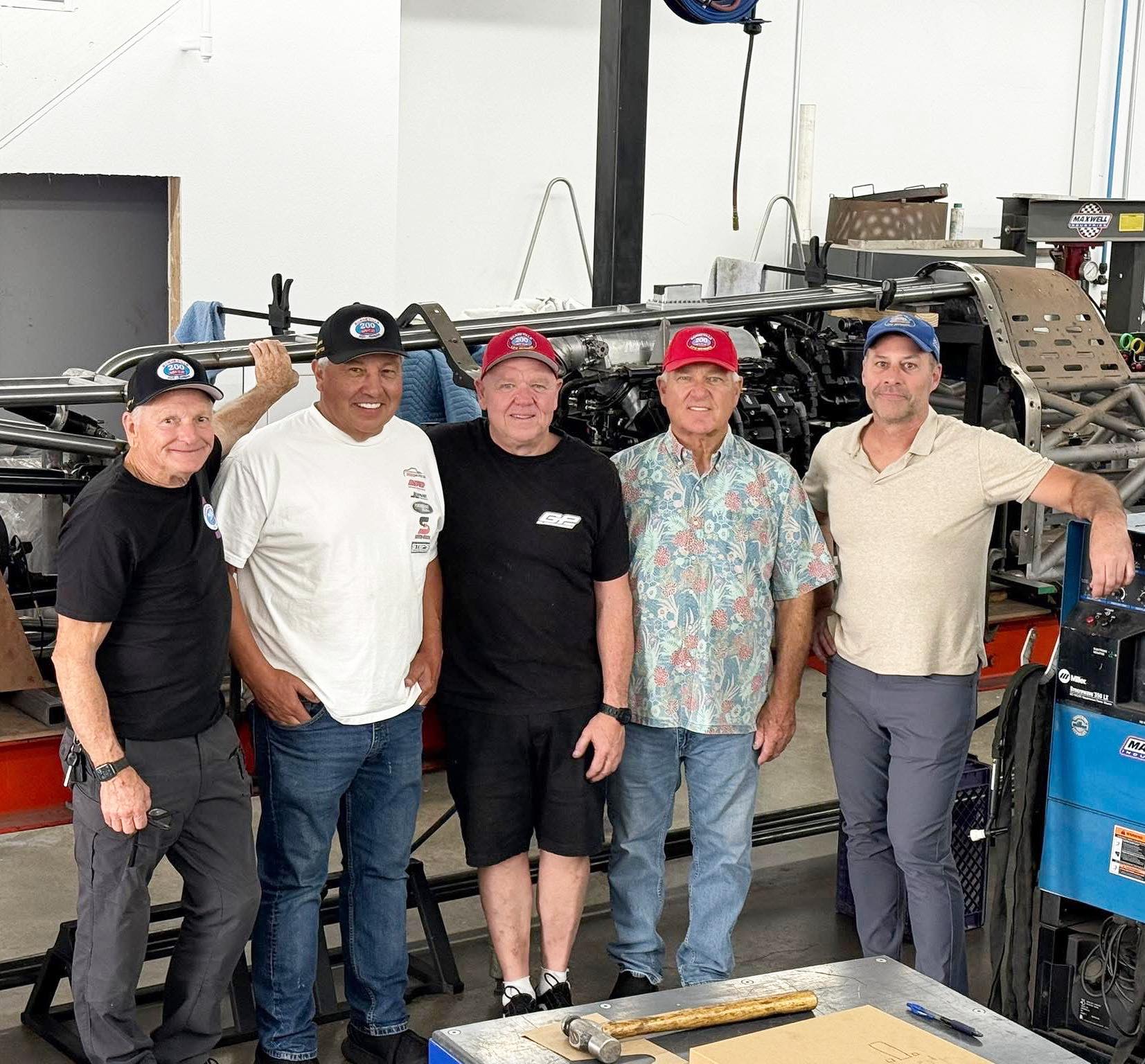 Speed - Pretty special day at the shop today 👊 L to R: Danny Thompson ...