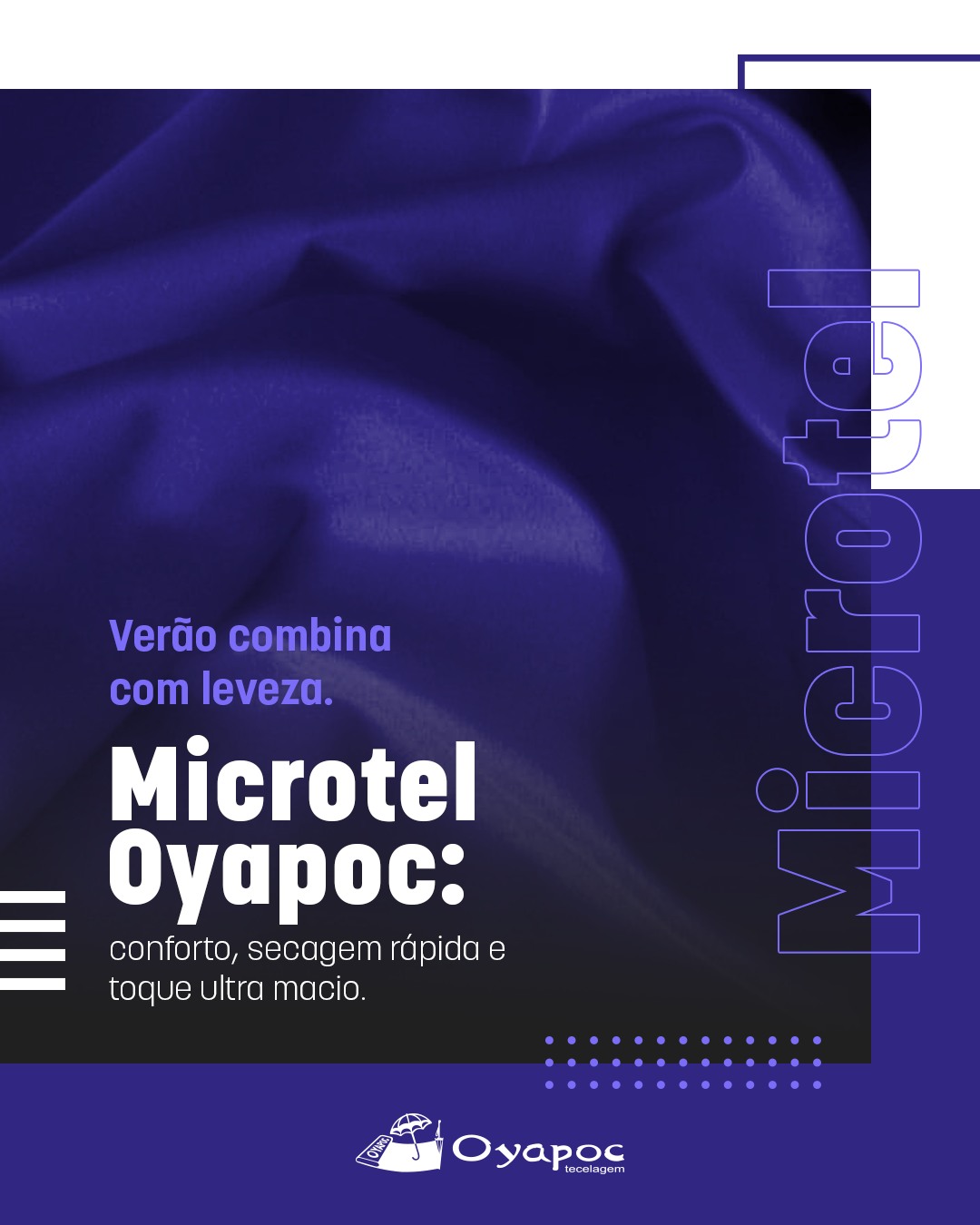 Tecelagem - ☀️ Versatilidade para vestir o verão. O Microtel Oyapoc é o ...