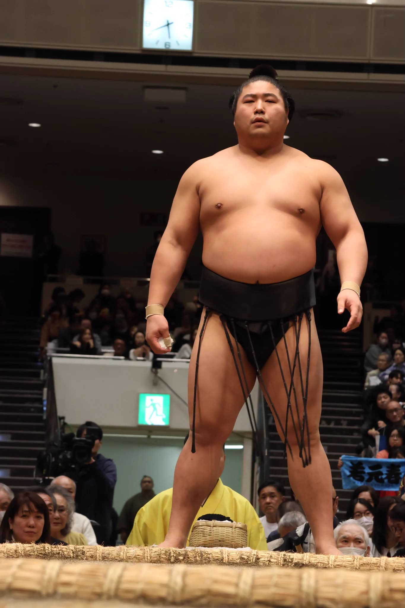 湘南乃海と北青鵬（ほくせいほう）」 今幕尻にいる湘南乃海は