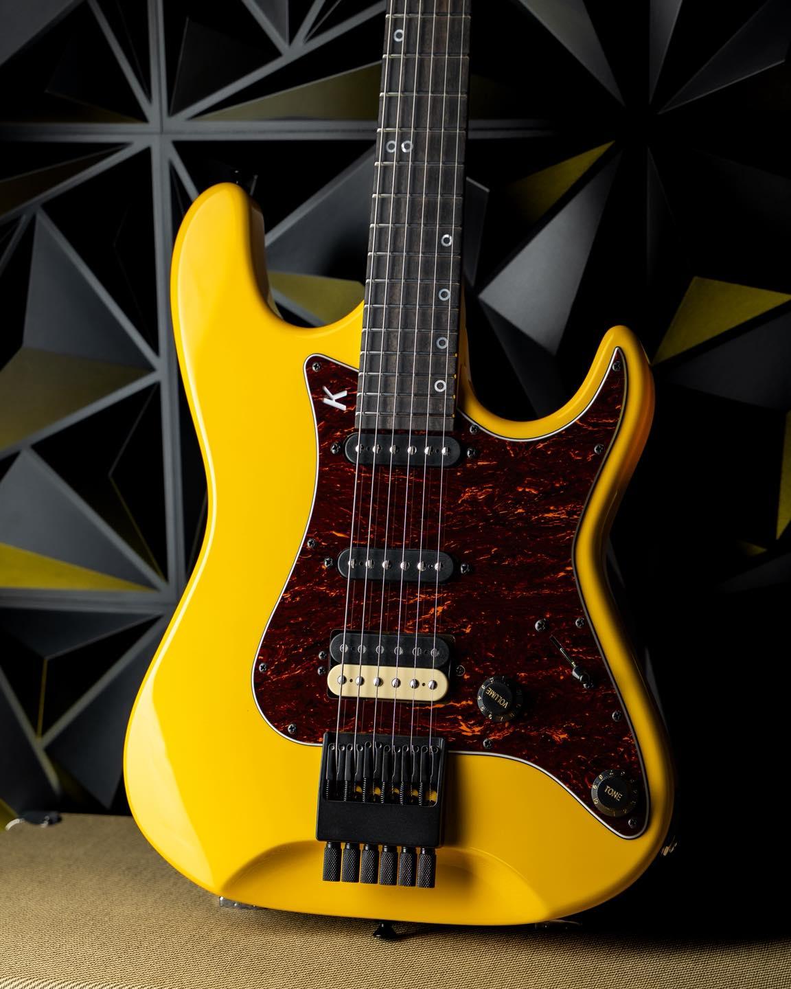 Kiesel - Such a classy satin white Delos 7 string. 💎 | Facebook