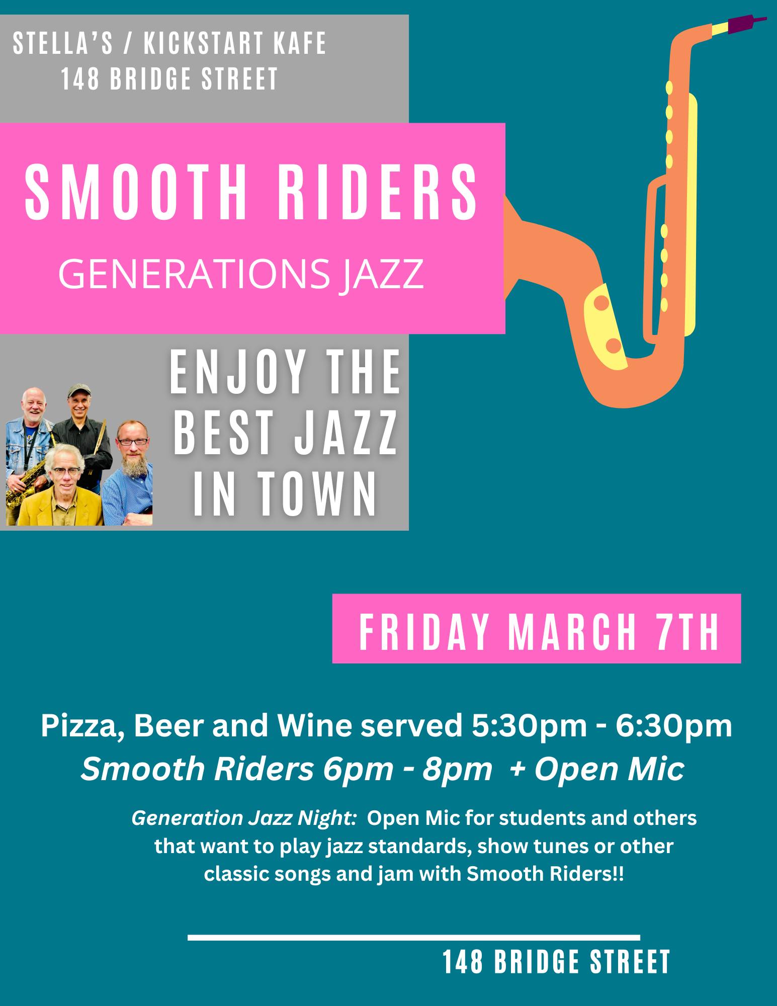 Smooth Riders & Generations Jazz