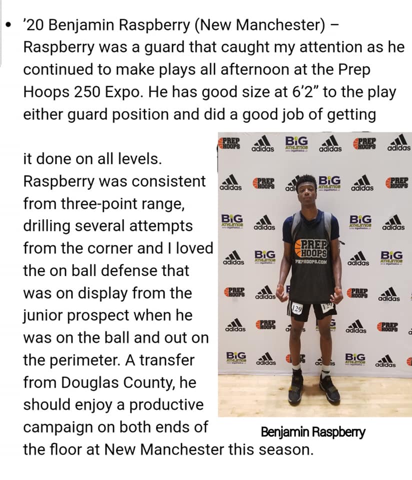 Benjamin Raspberry's Basketball Journey