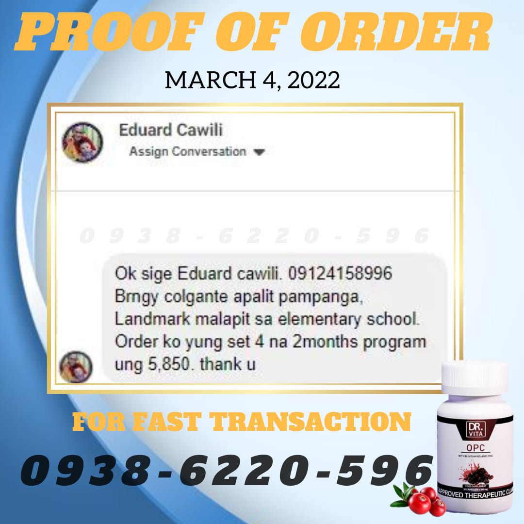 💯 PROOF OF ORDER 💯... - Organic OPC Philippines | Facebook