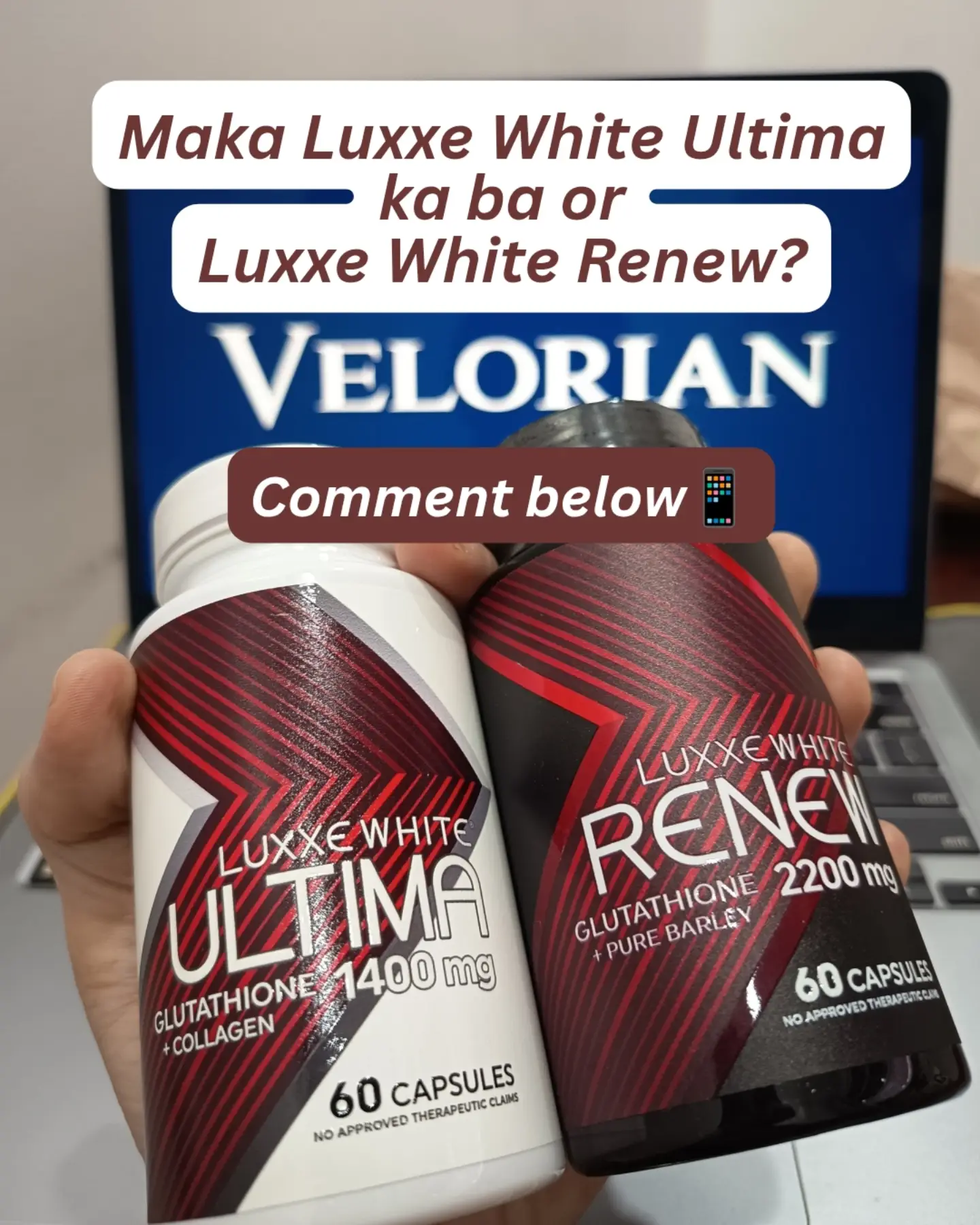 Ms. Zad Garcia for Luxxe White Enhanced Glutathione❤☺️ Kahit malala ang 