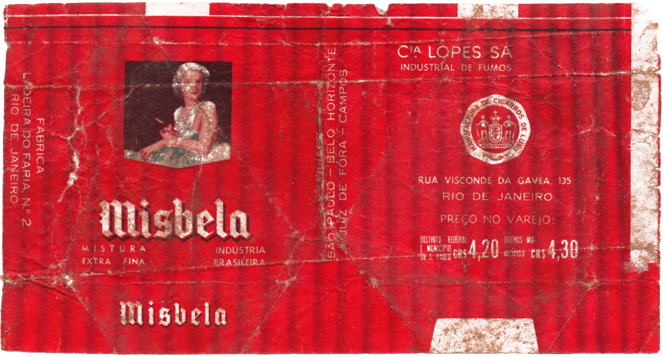 Coleção - Misbela Mistura Extra Fina 20 cigarros sem filtro. Preço
