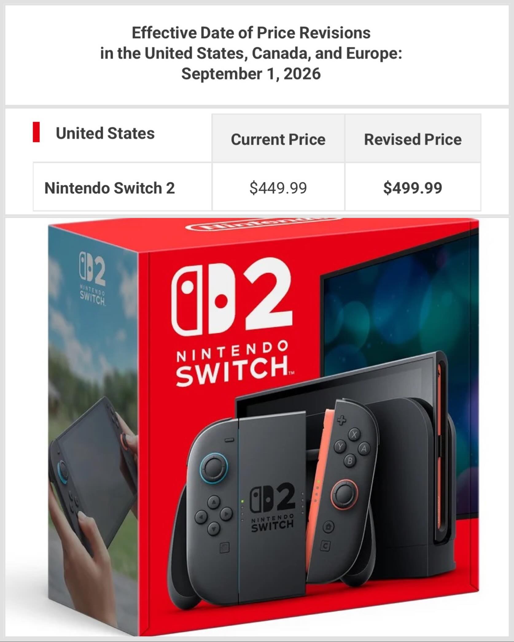 Nintendo Switch D2 値下げしました！！！ Nintendo Switch 2 Price Increase Starts Today #nintendo #switch2