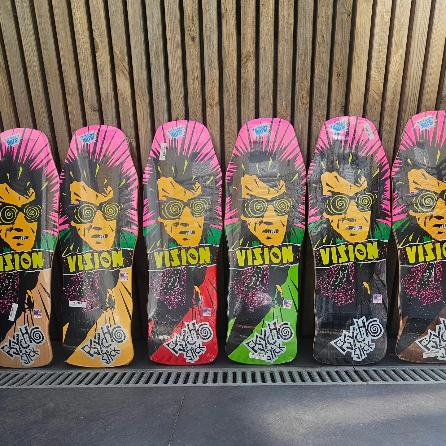 How to identify an original vision Psycho stik skateboard?