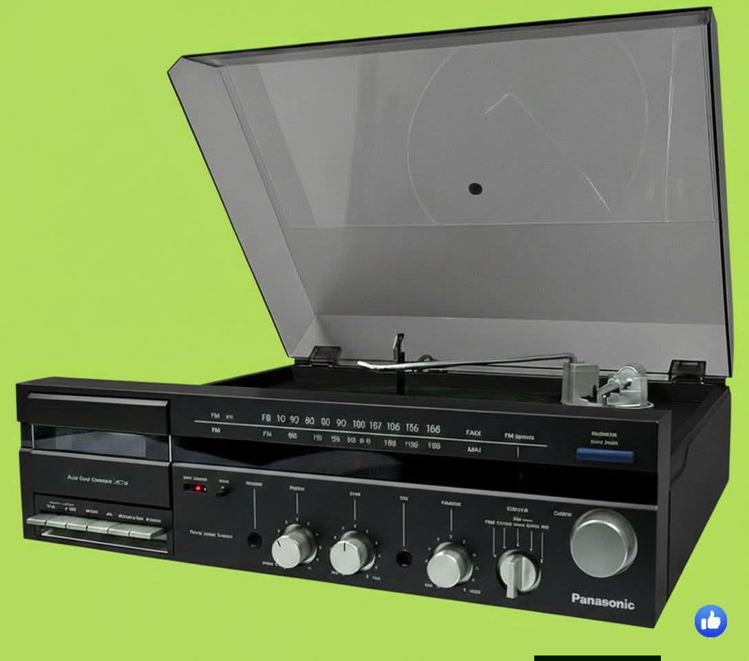 Panasonic SG-V03 stereo system with turntable