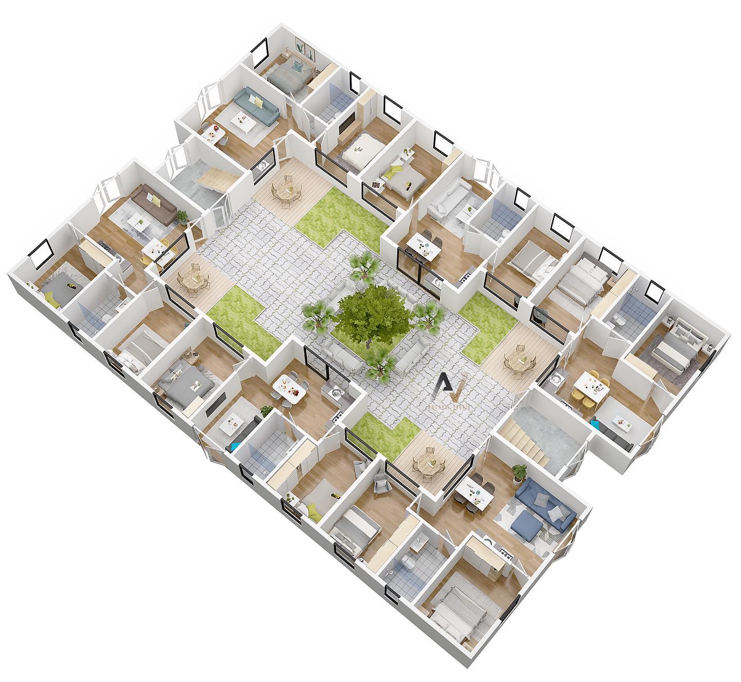 Archvizstudio3D - The 3D floor plan by archvizstudio3d...
