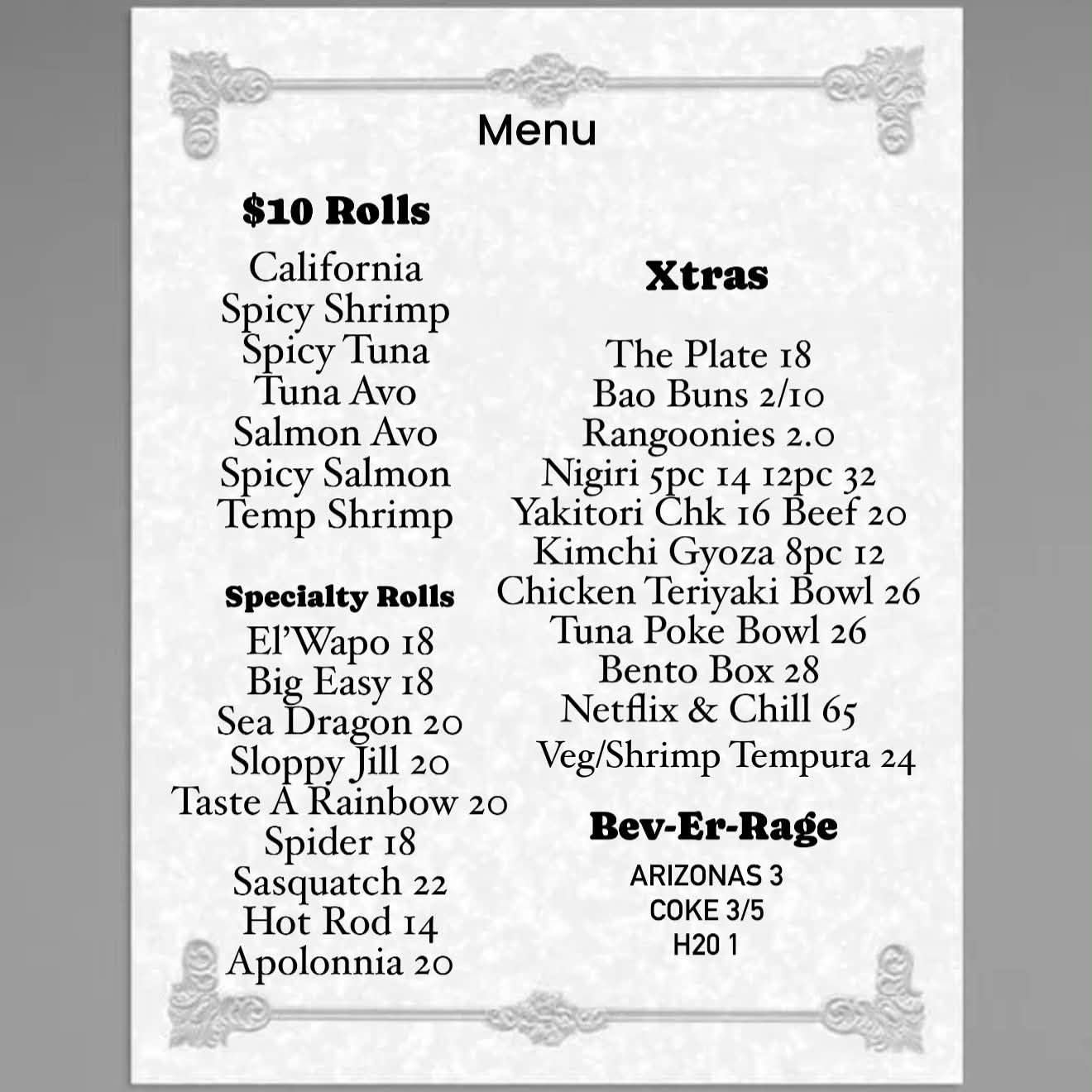 SYREN : Sushi and Asian Fusion | Sodus Point NY