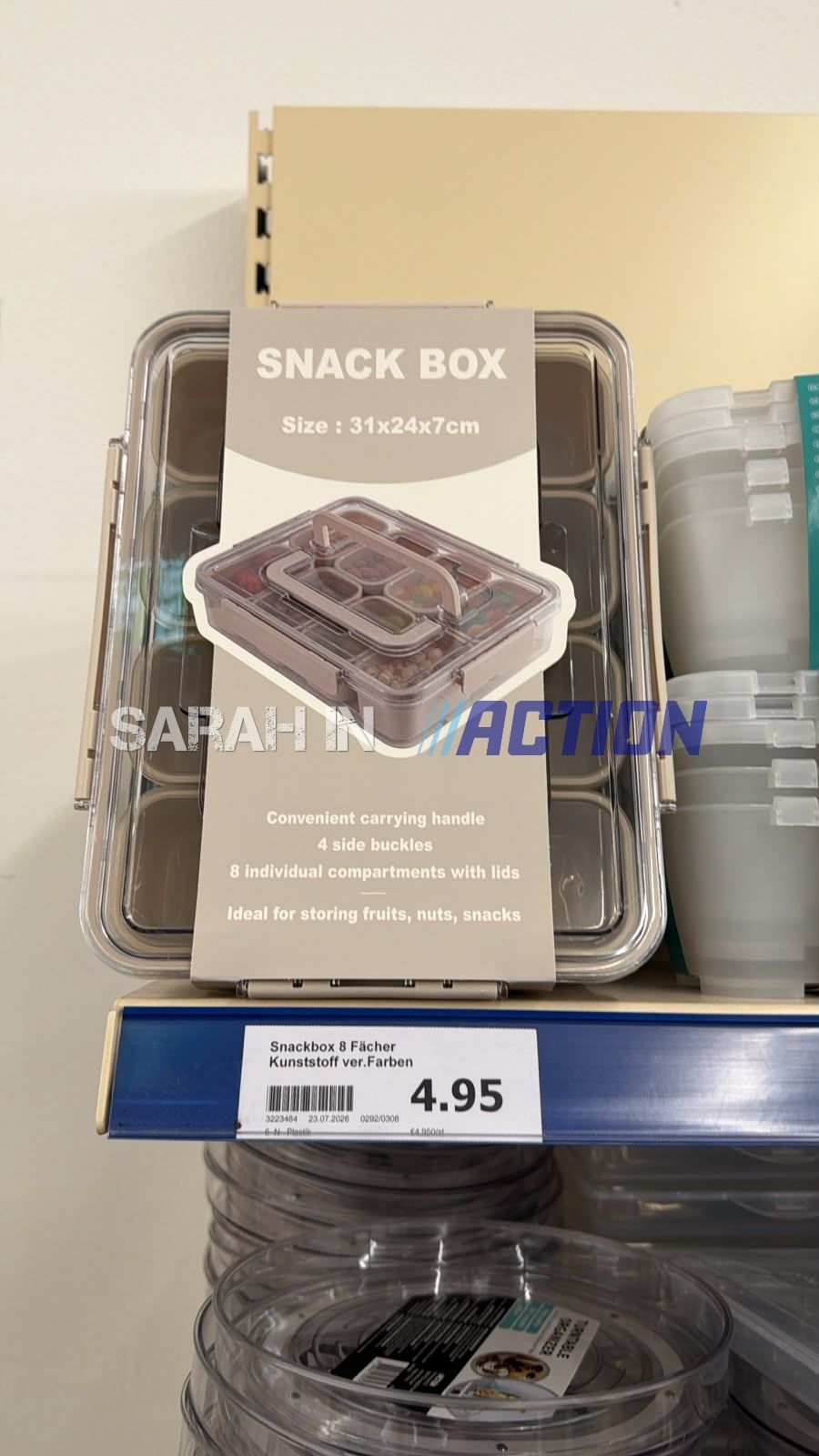 Neue Snackboxen bei Action 😍