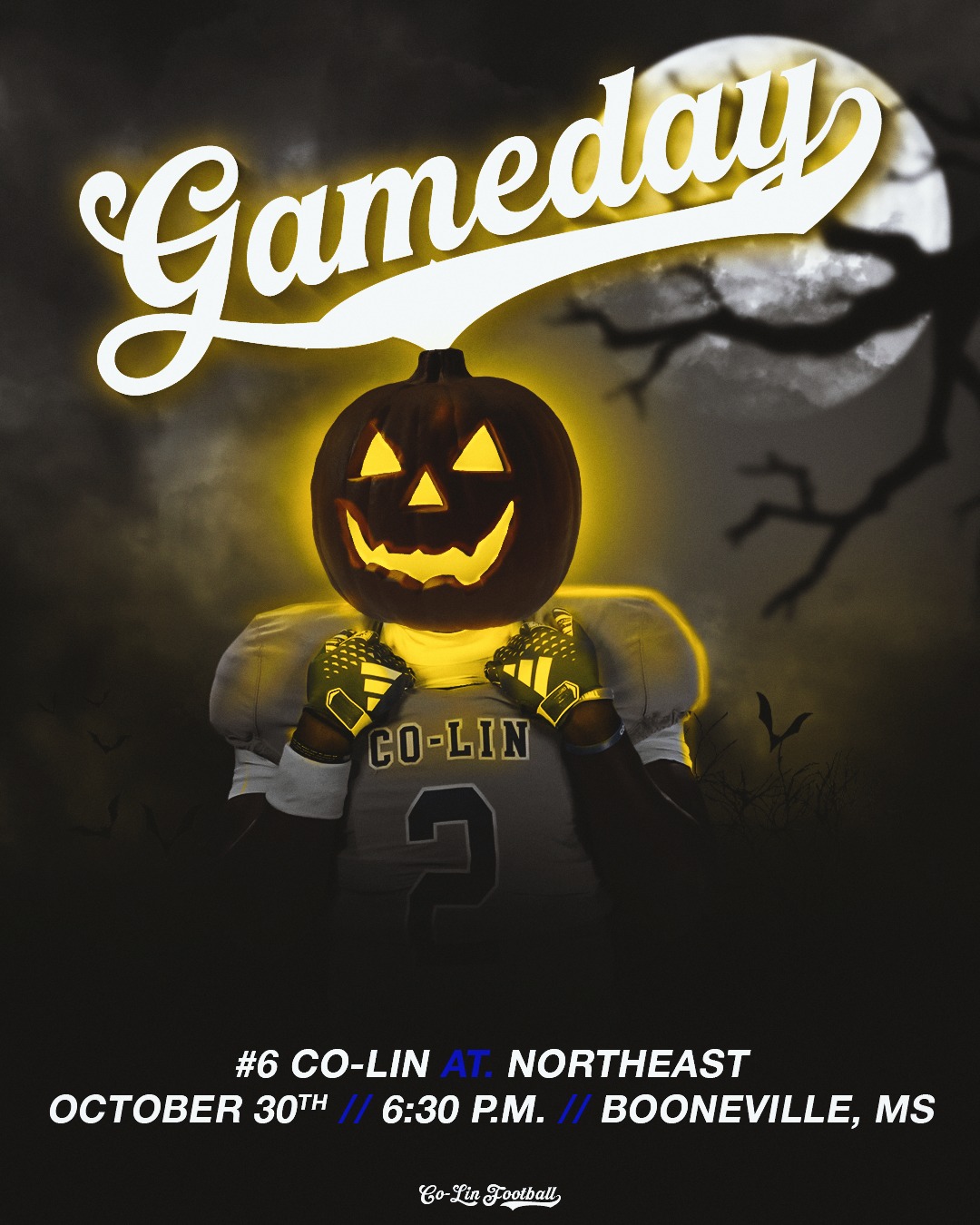 Co-Lin - GAMEDAY 🎃 Your #6 Wolves are on the road to North Mississippi ...