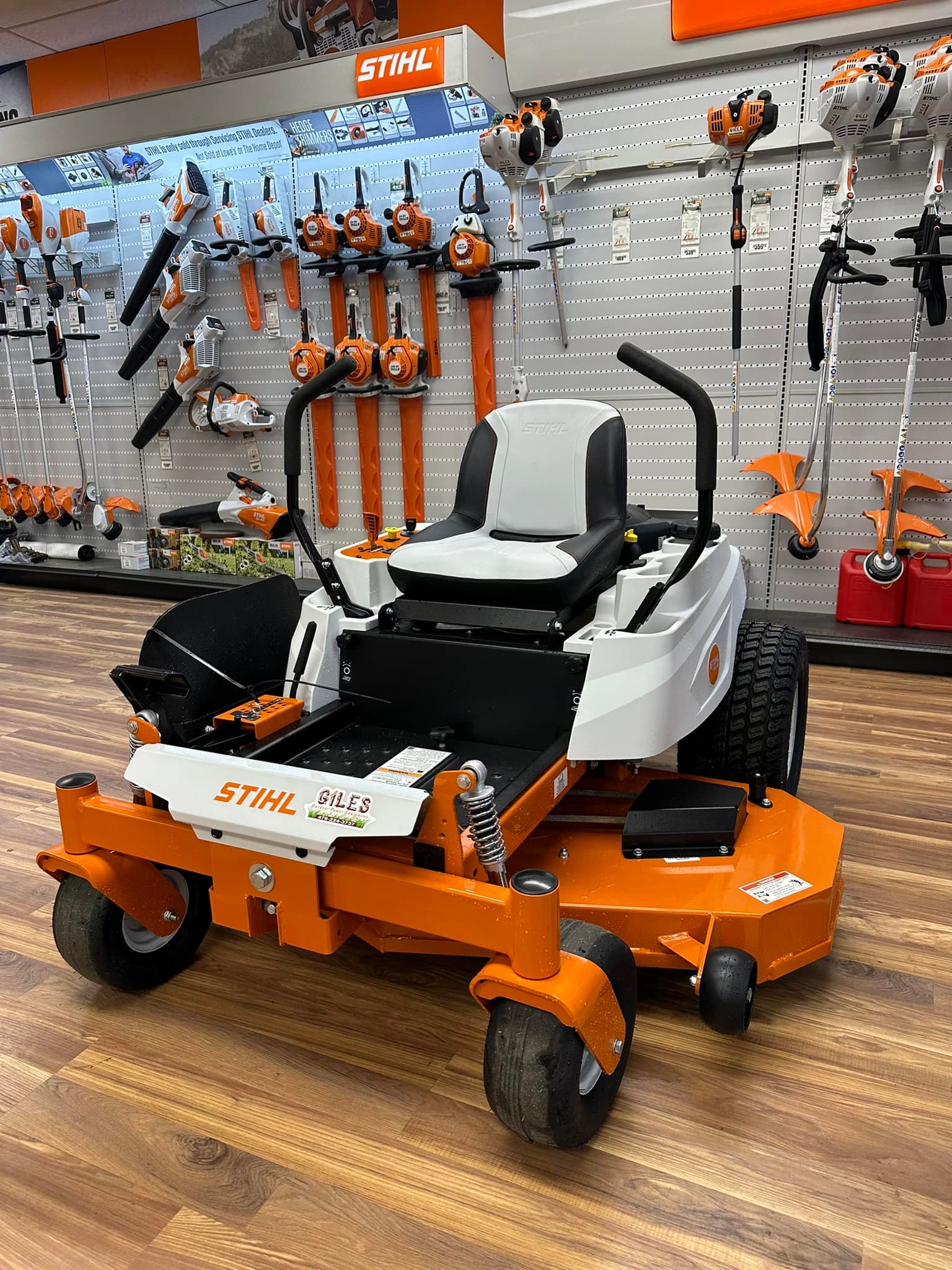 New Stihl residential mowers at Giles Outdoor Power Equipment