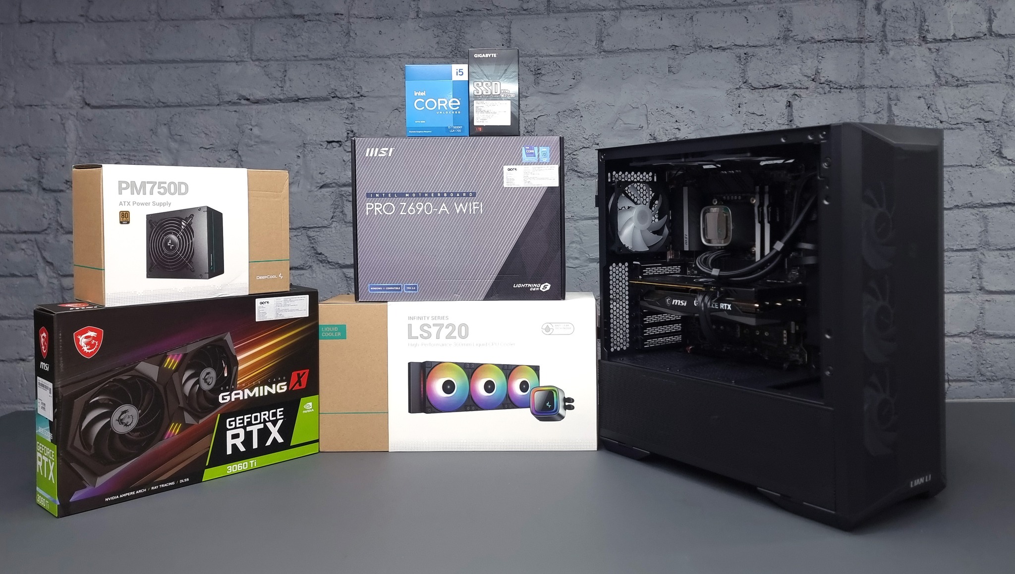 RTX 3060 Ti + Intel i7-11700KF Gaming PC ⚡️