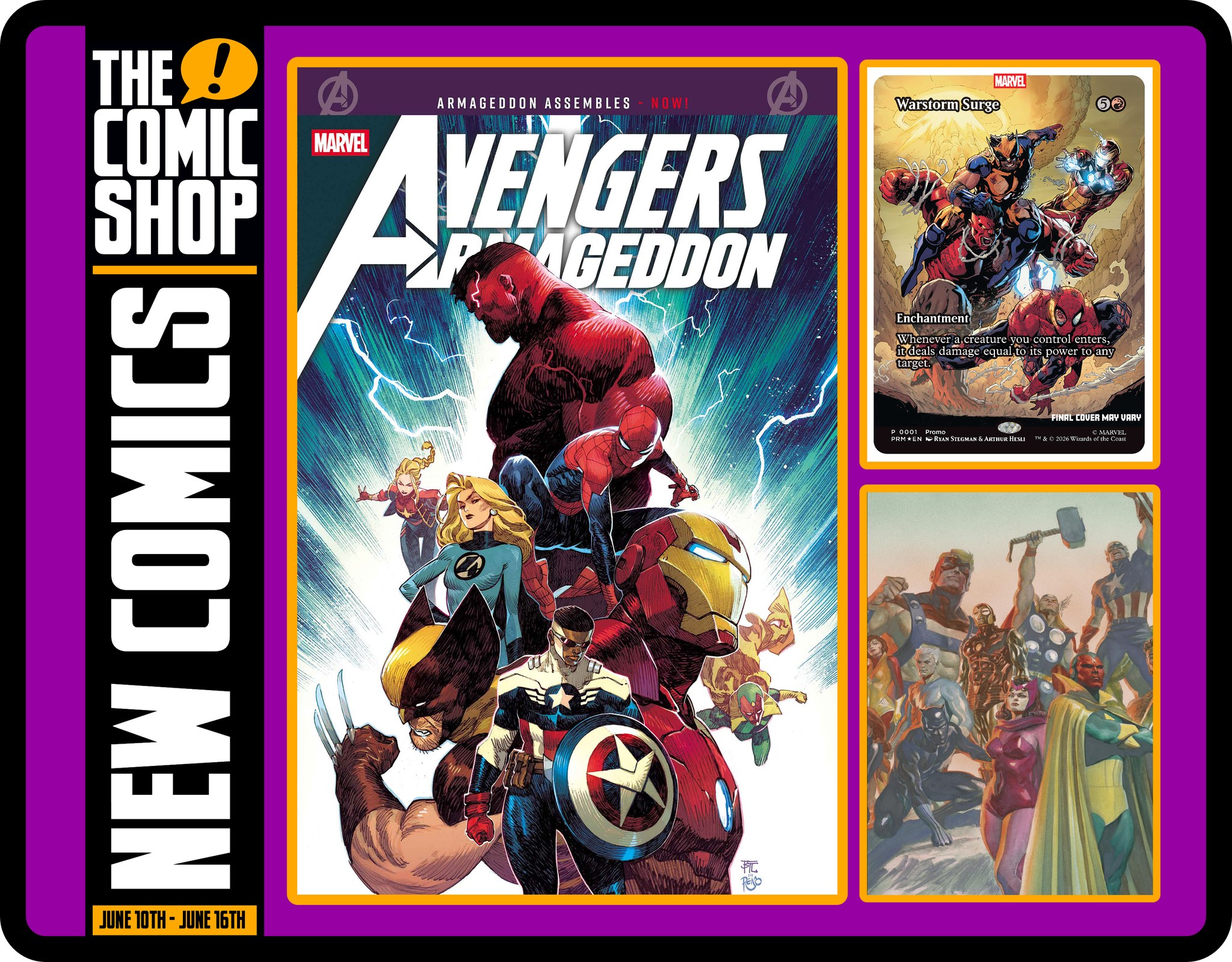The Comic - NEW COMIC BOOKS with a MAGIC THE GATHERING TWIST 