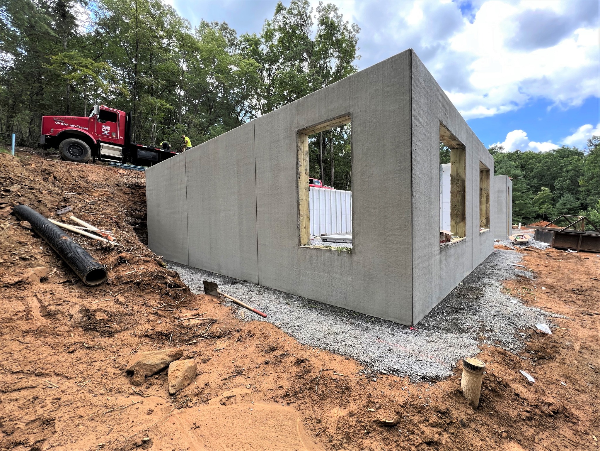 Our PreKast™ Wall System, set for... - K Wall North Carolina