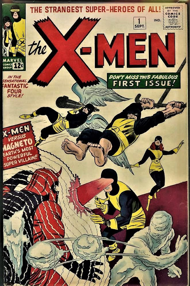 Classic Comic - X-Men #1 (1963) - 1st appearance and Origin of the