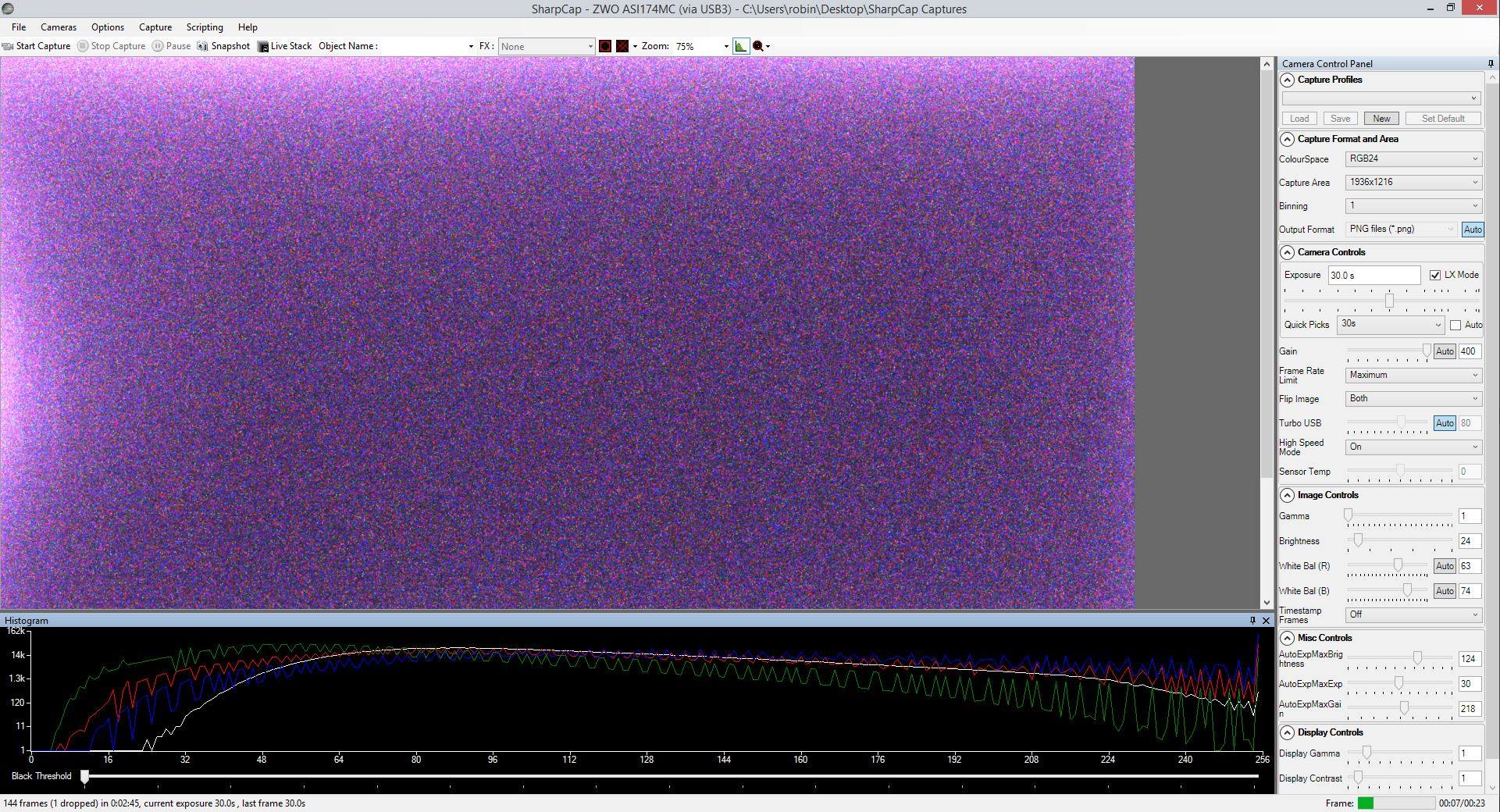 SharpCap - Received a new version of the SDK from ZWO... | Facebook