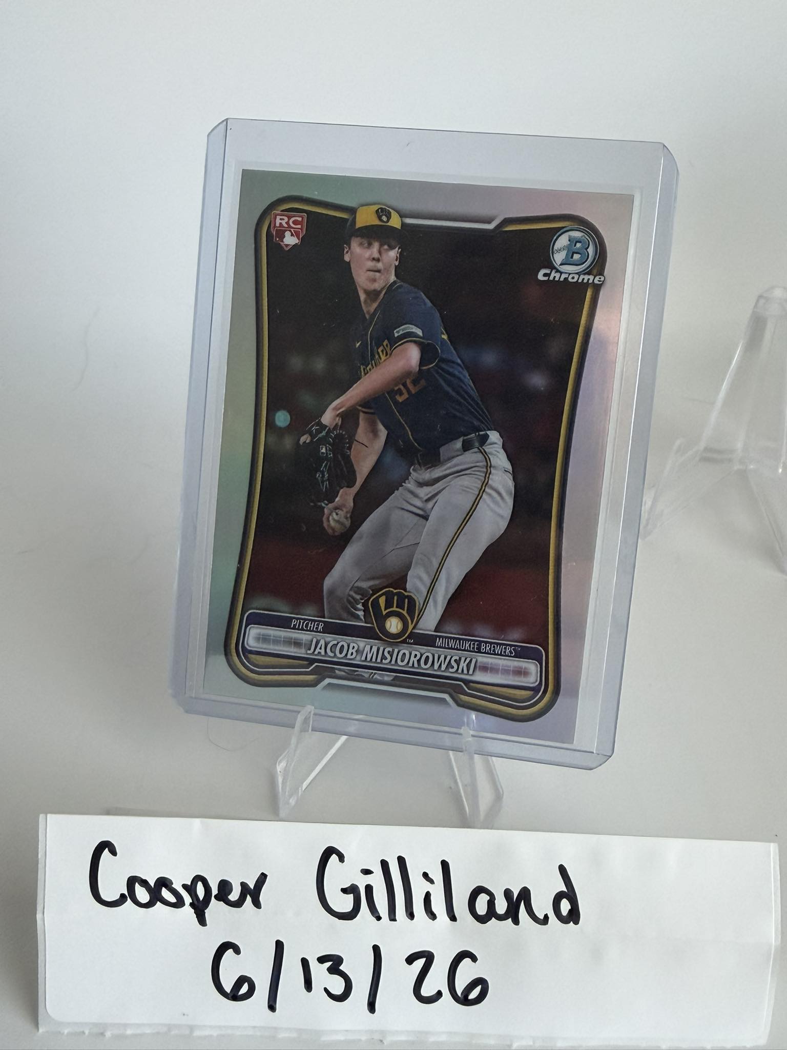 2026 Bowman rookie refractor auction