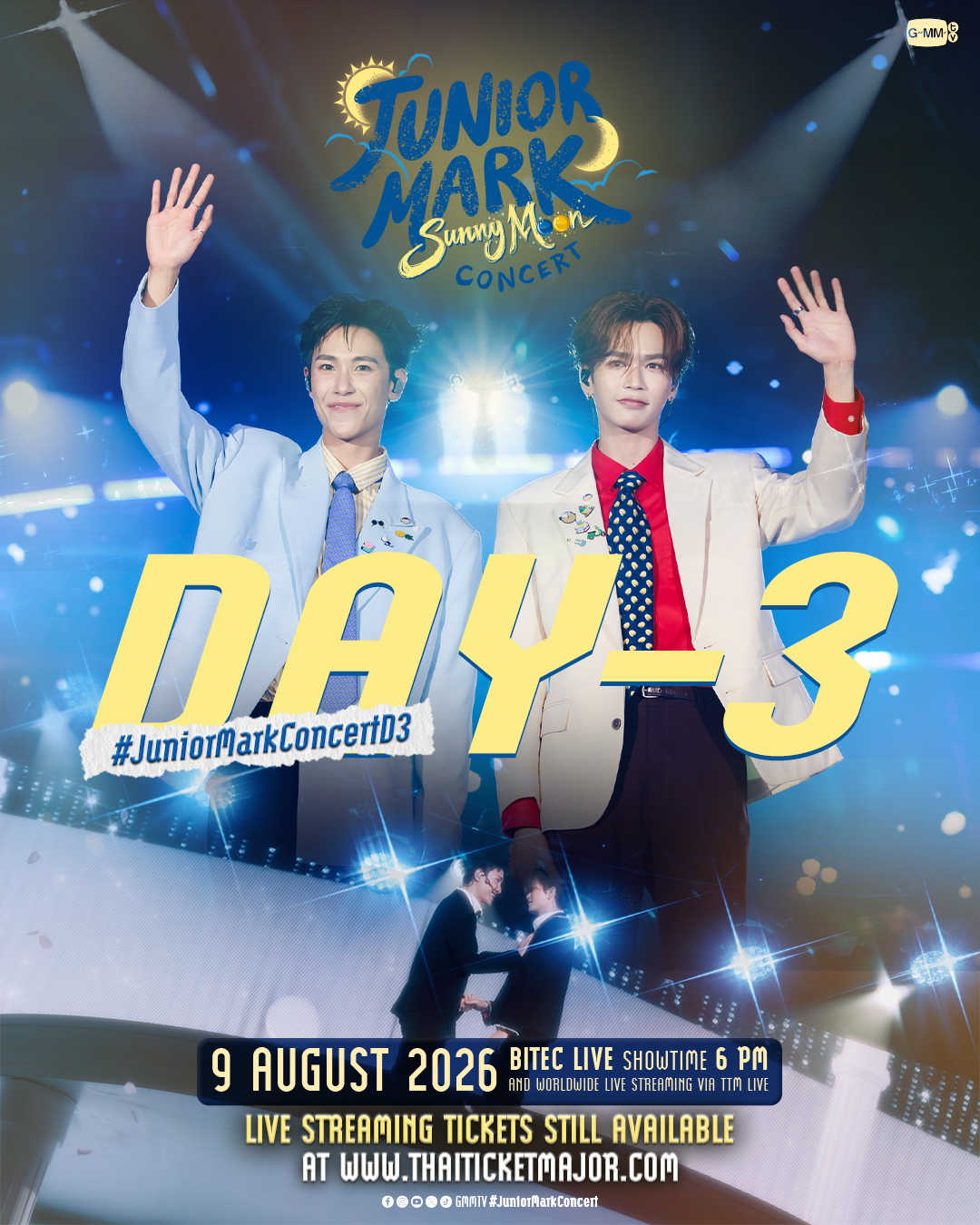 その他 JuniorMark Concert Mark GASHA กำหนดการ / AGENDA 'JUNIOR MARK SunnyMoon CONCERT