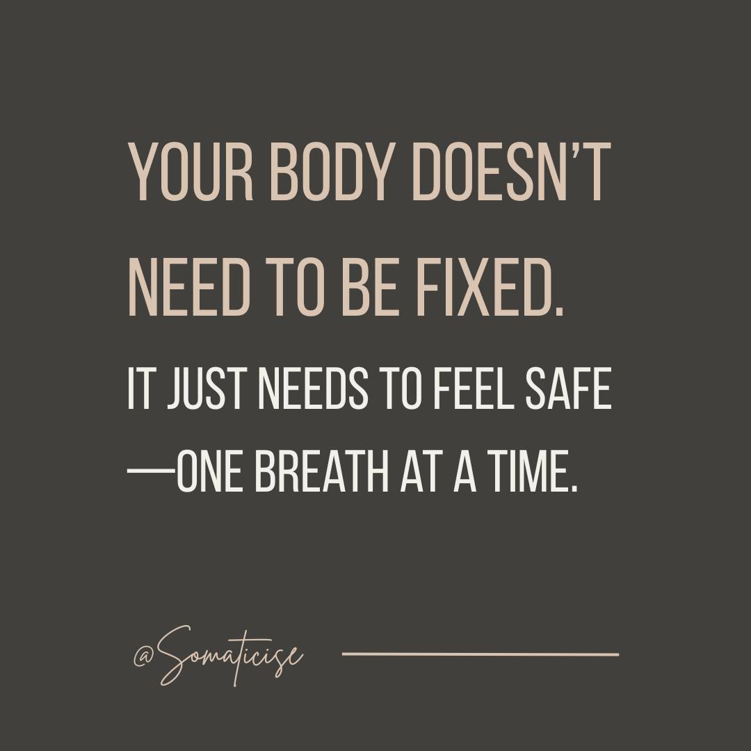 Somaticise - 3 gentle somatic exercises to reset your nervous system ...