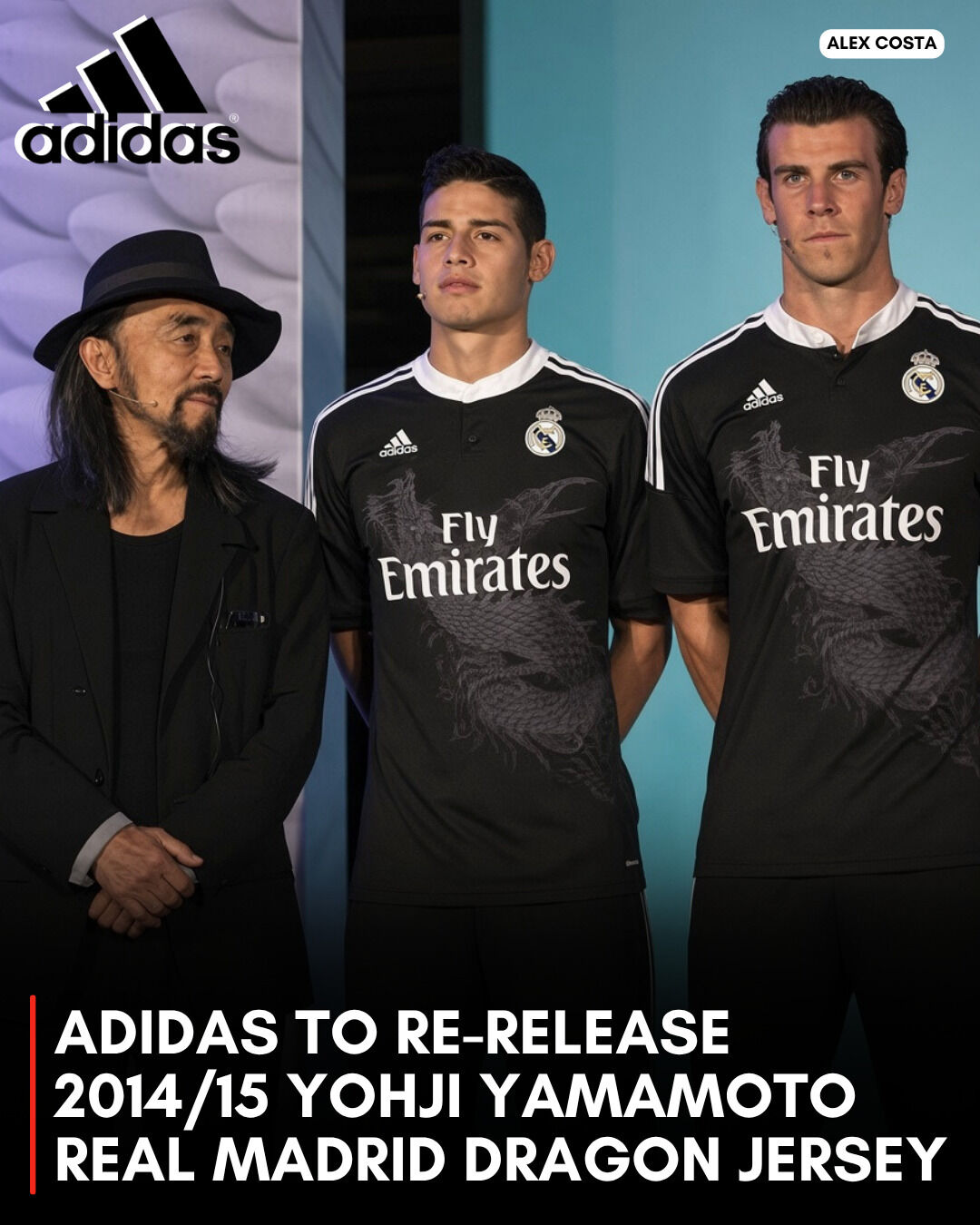 ADIDAS IS SET TO RE RELEASE THE ICONIC 2014/15 YOHJI YAMAMOTO REAL