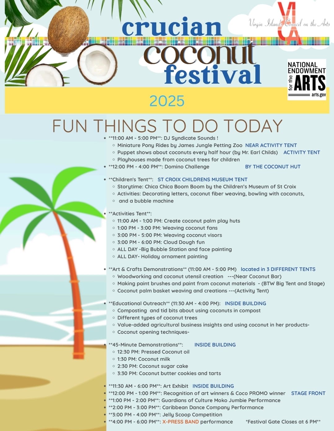 SCFIA Crucian Coconut Festival