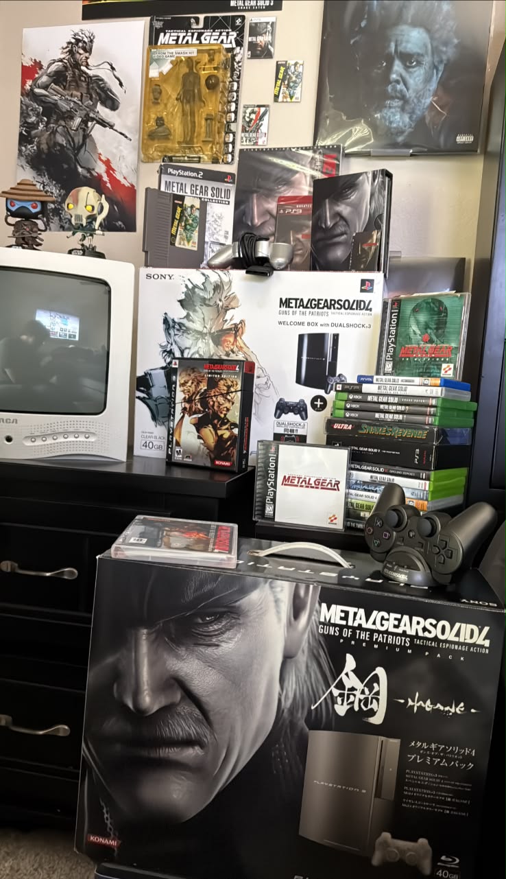 Completing metal gear solid trading card set