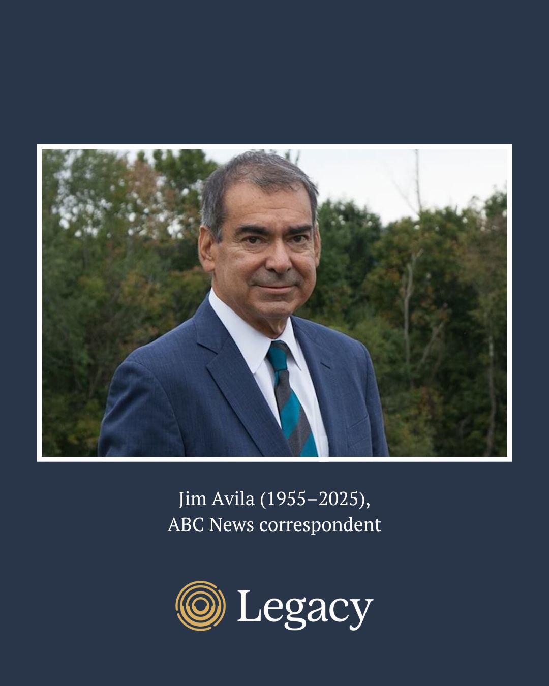 Legacy.com - Farewell to Jim Avila, a familiar face on TV... | Facebook