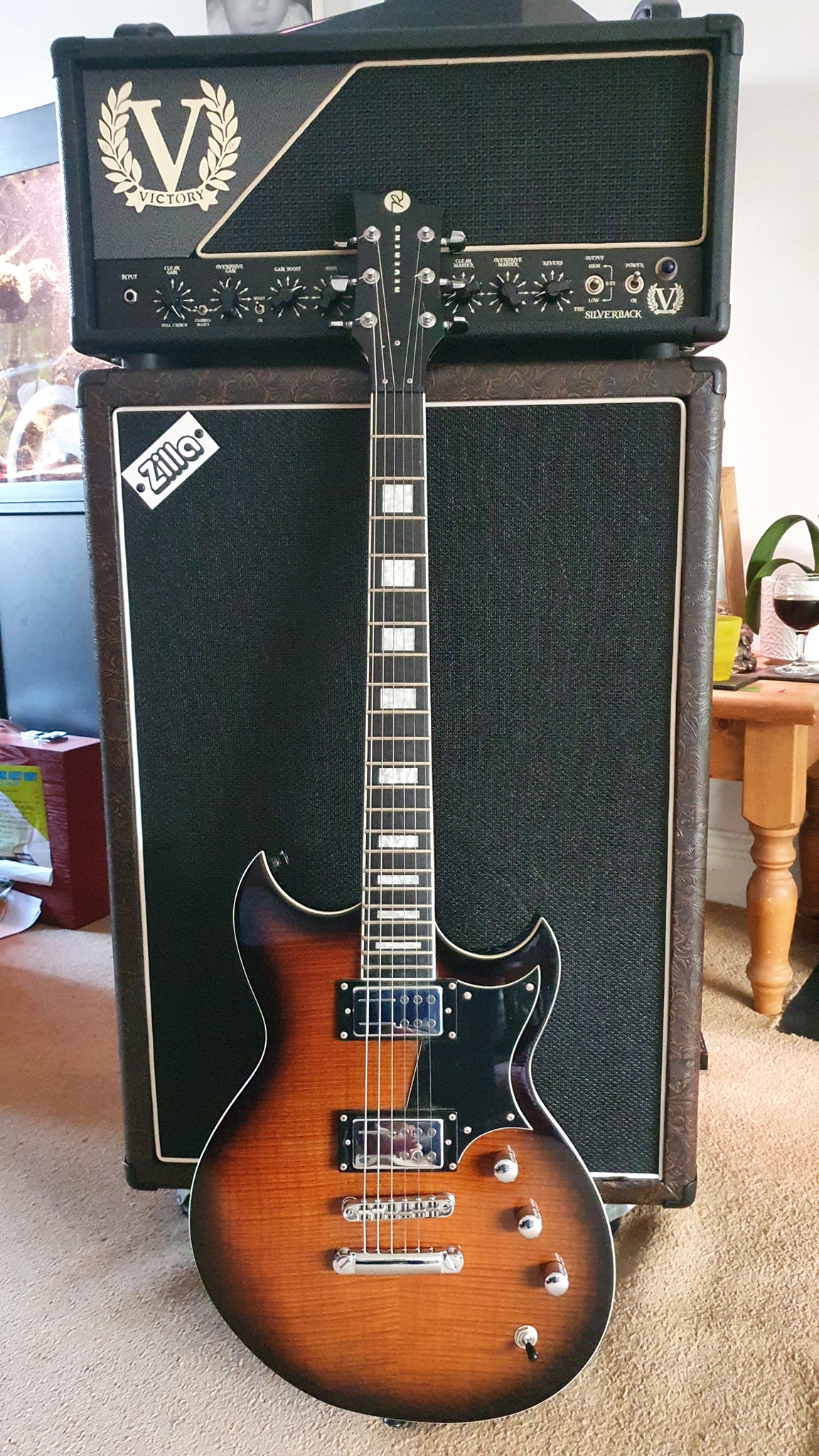 NEW ARRIVAL Reverend Charger HC Transparent White - Roasted Maple