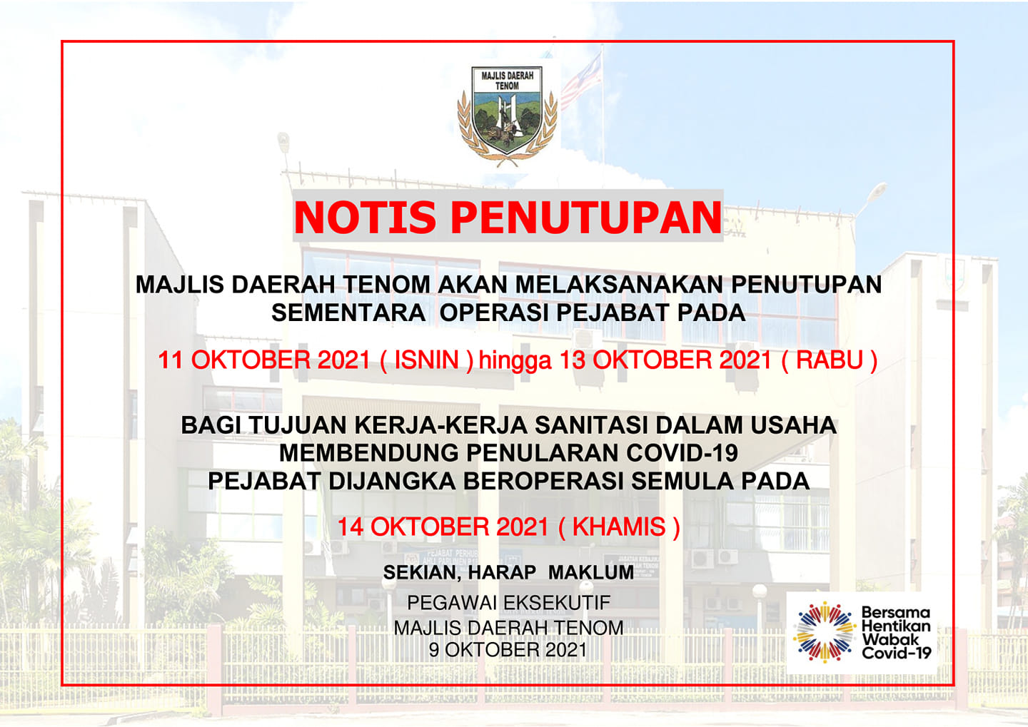 Kami Sayang Tenom 2 0 Posts Facebook