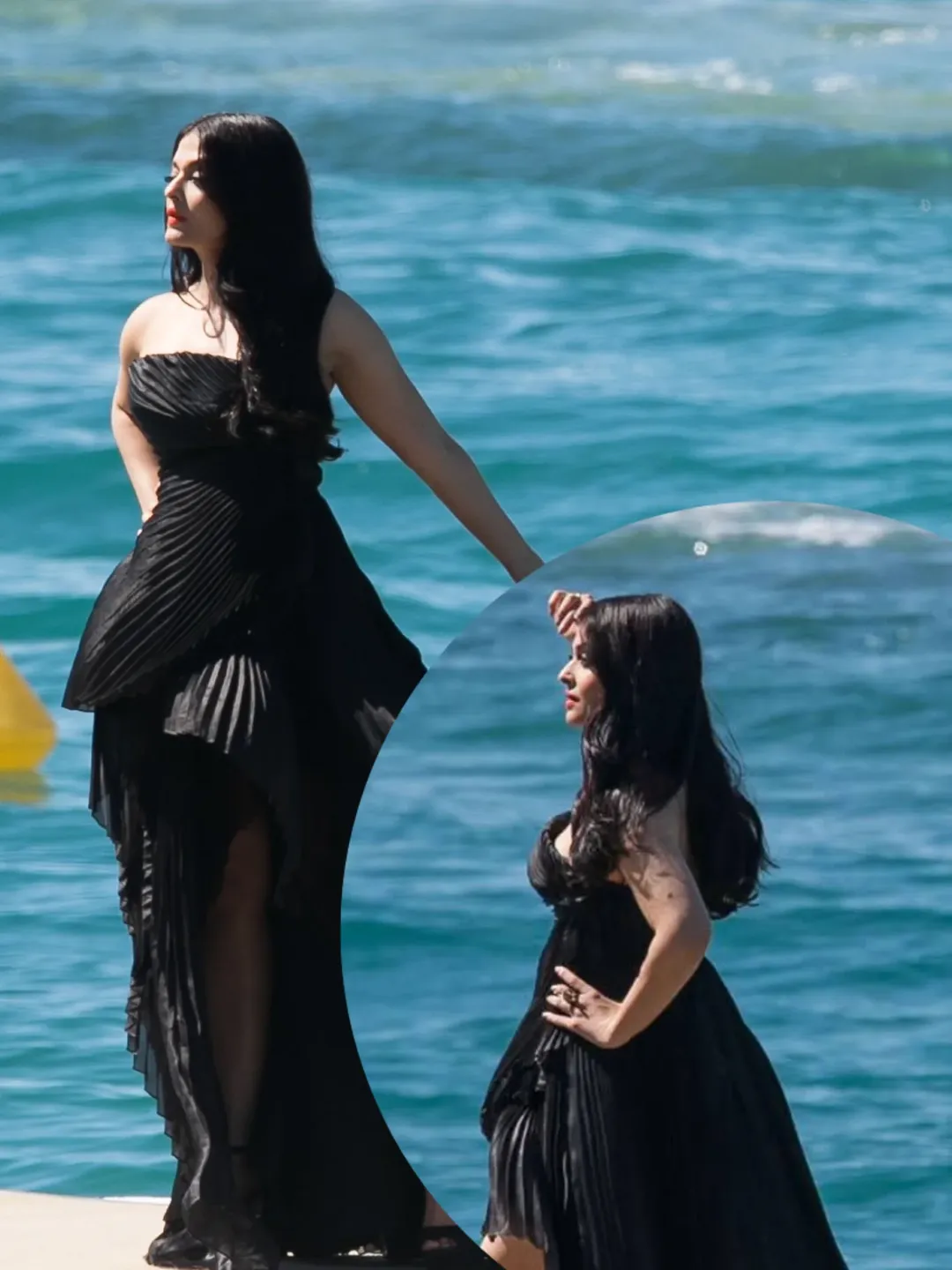 Aishwarya Rai Stuns at Cannes 2026: Black Swan Elegance by the Sea 🌊🖤✨ . . . #AishwaryaRai #Cannes2026 #CannesFilmFestival #BlackSwan #RedCarpetQueen #GlobalIcon #FashionGoals #TrendingNow #ViralLook #BollywoodIcon #ElegancePersonified