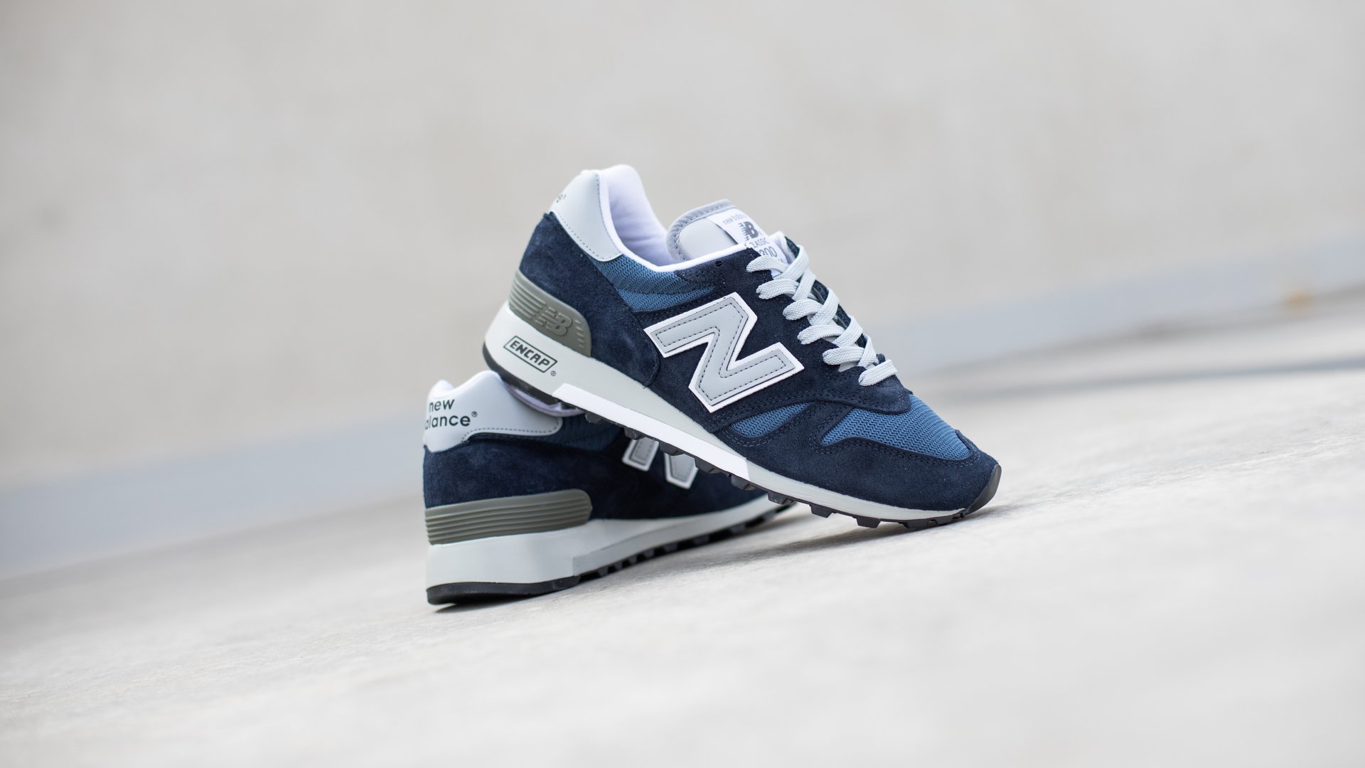 New Balance M1300AO Navy/NB Blue Made in USA. Now online available