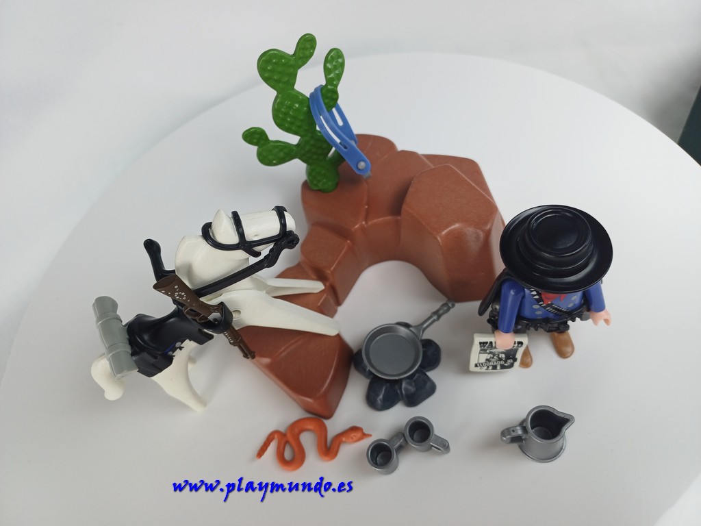 PLAYMOBIL Pezzi Sciolti – Scrivania Comò Stile Vittoriano – Ufficio/ Sheriff – Usato