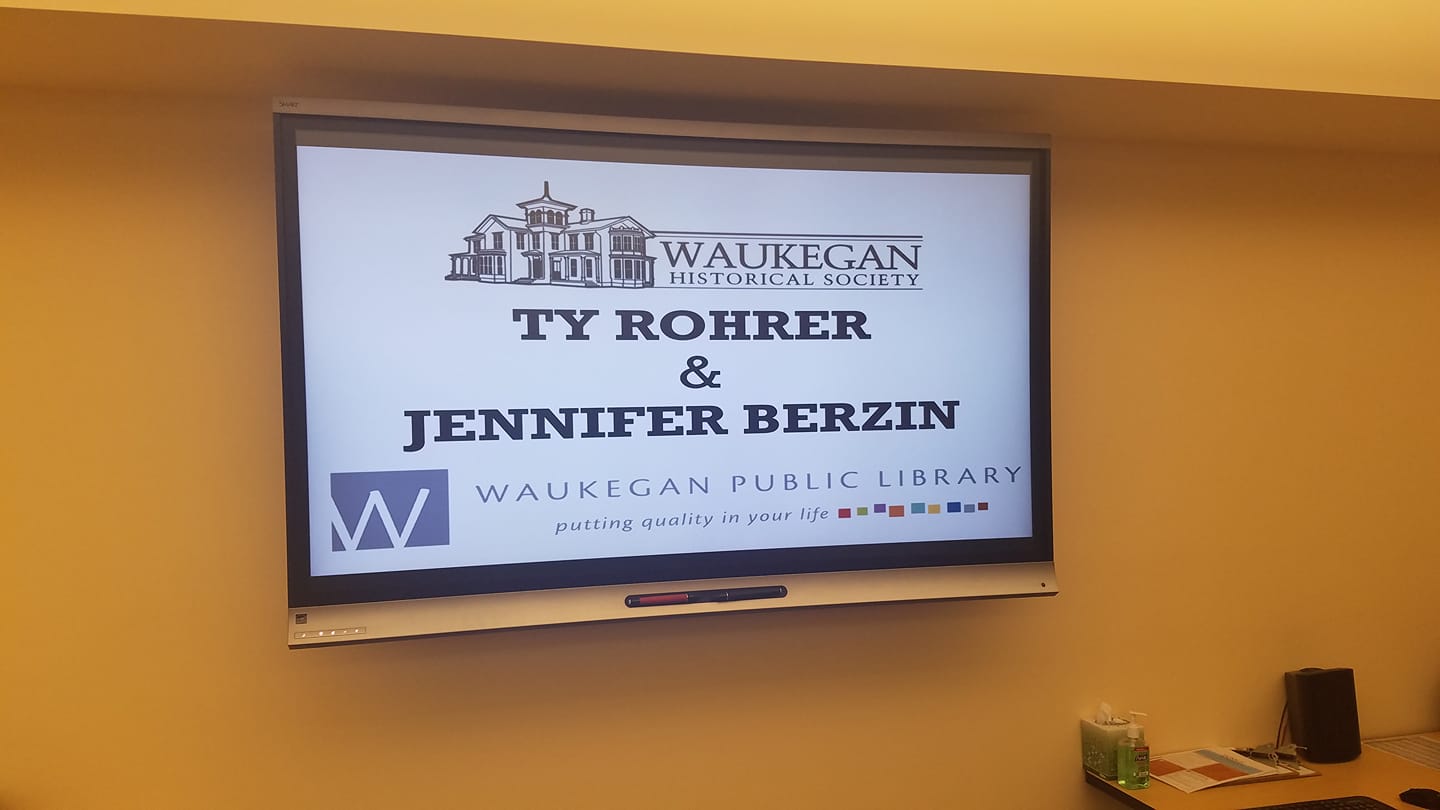 Ty Rohrer and Jennifer Berzin... - Waukegan History Museum