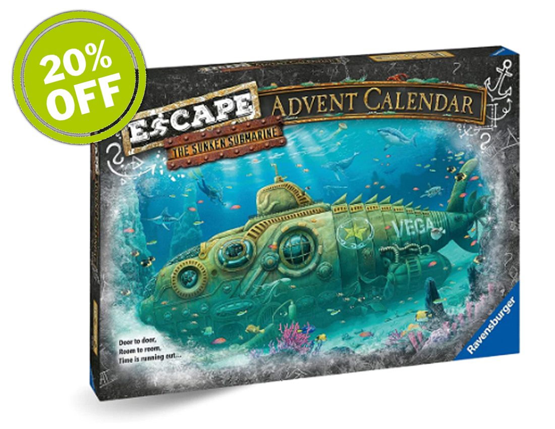 District - In each of the 24 compartments of the Escape Advent Calendar ...