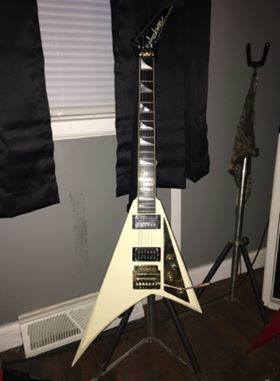 1980s Aria Pro II RS Road Warrior with Kahler bridge
