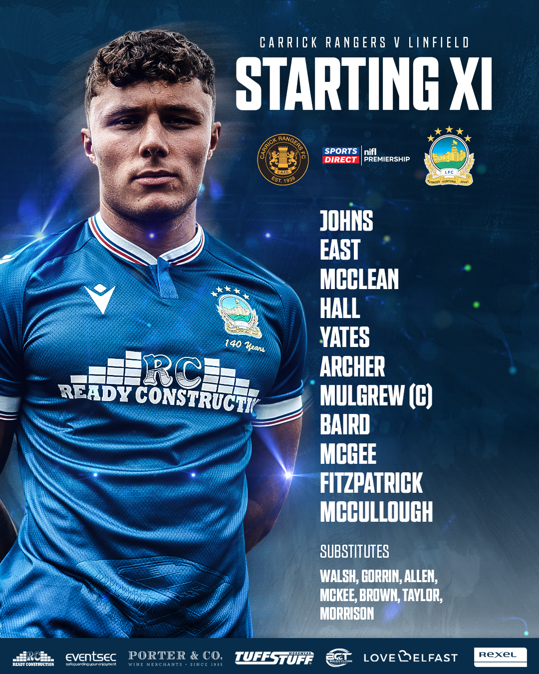 Your Linfield team for... - Linfield Football Club (Official) | Facebook