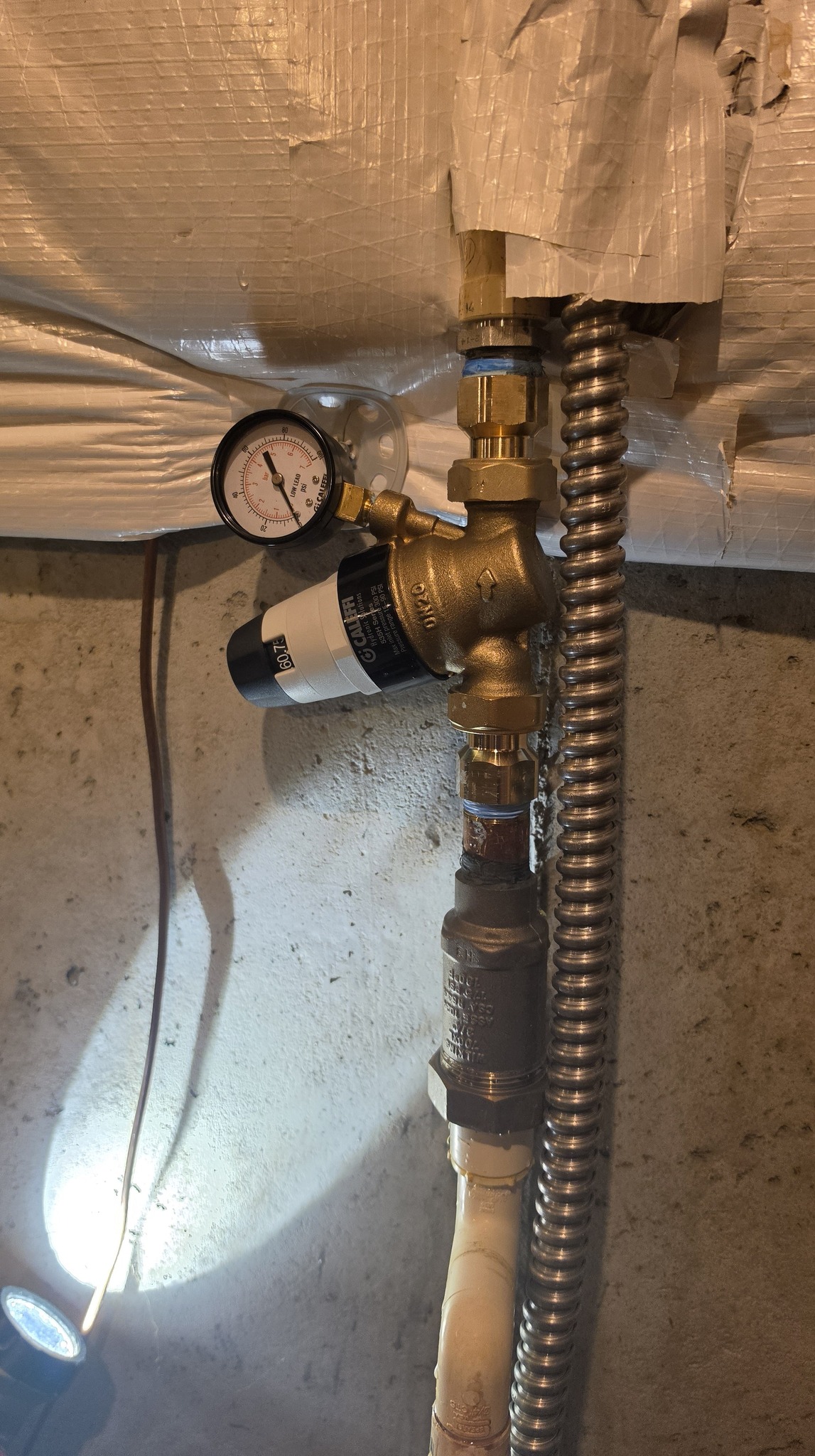 Springboro high water pressure causes pressure reducing valve failure
