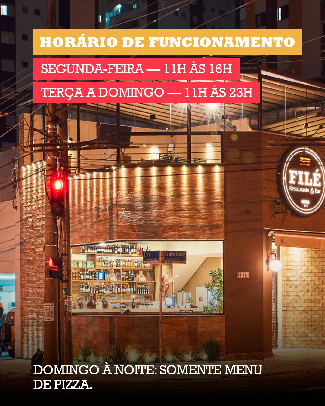 FILÉ Restaurante & Bar | São Paulo SP