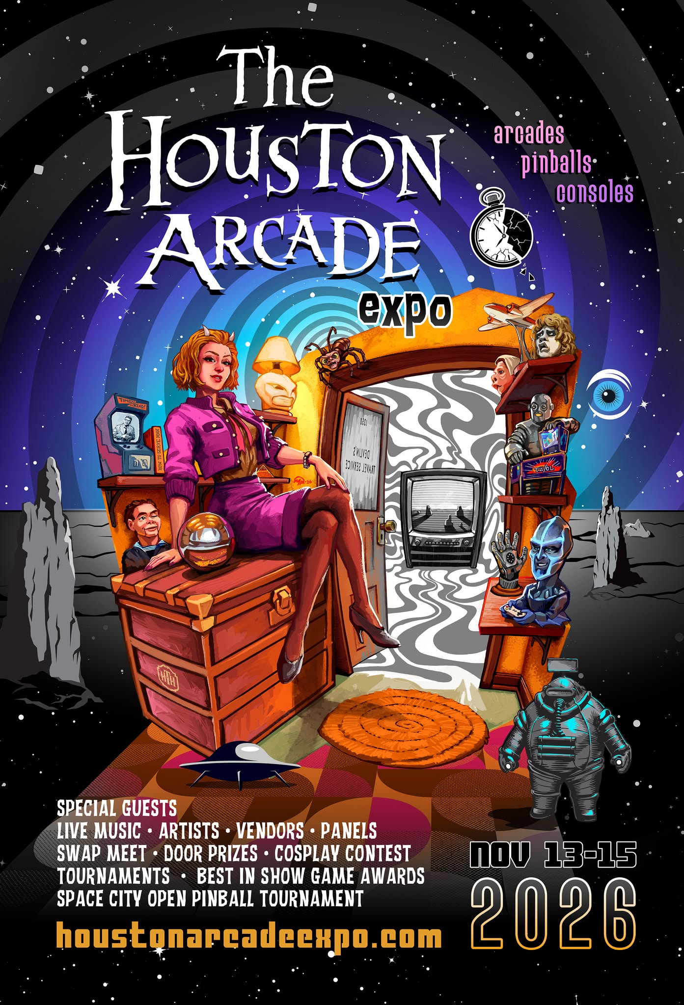 Houston Arcade & Pinball Expo | Houston TX