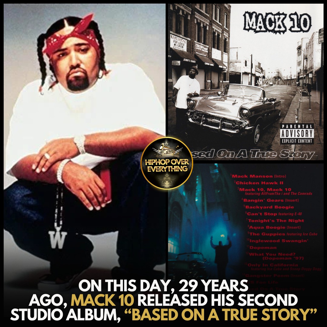 📲 On this day, 29 years ago, #Mack10 released his second studio