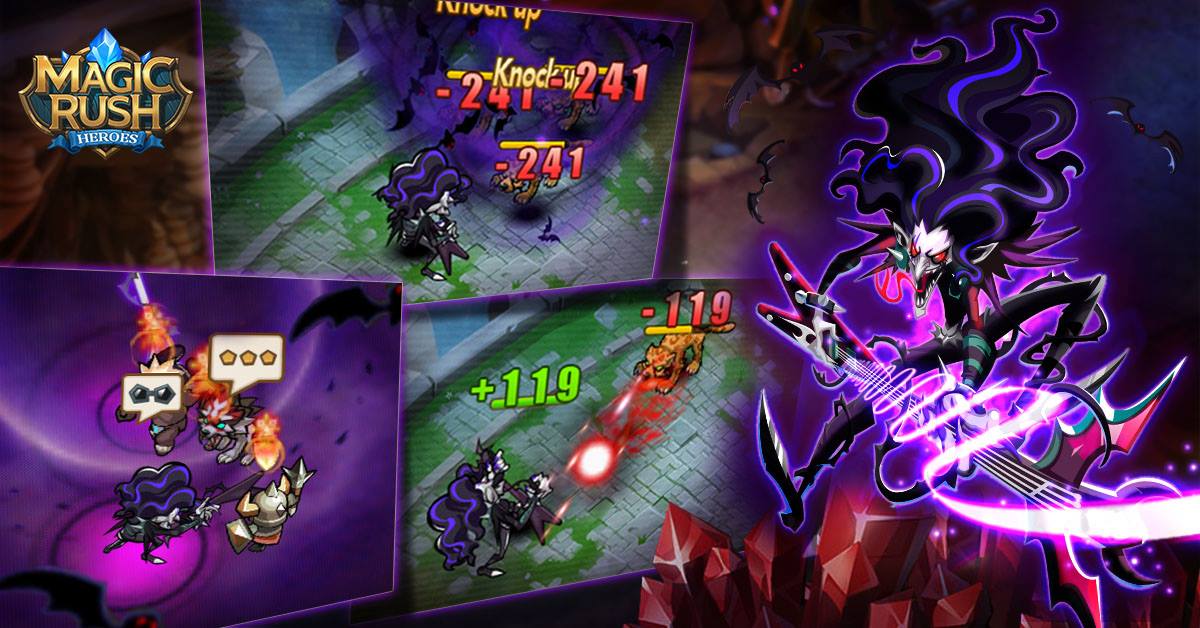 Magic Rush: Heroes - The new hero Blaine, as the first hero to have a ...