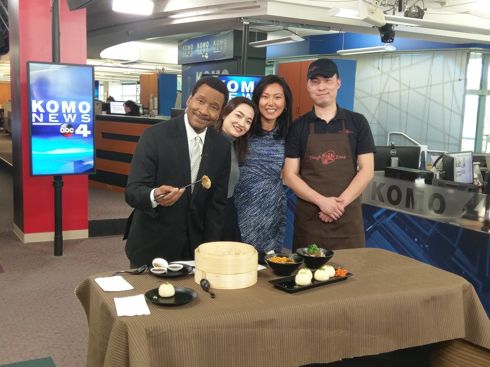 Steve Pool KOMO - Dough Zone Dumpling House came for a...