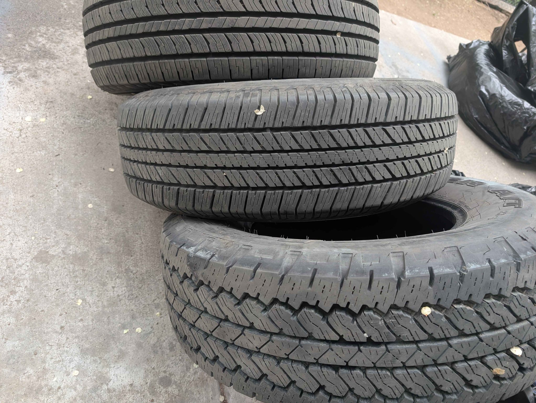 Like New TIRES FOR SALE 90% tread $50 EACH - Car Wheels, Tires & Parts
